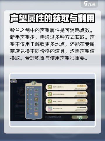 铃兰之剑手游声望怎么用介绍截图2