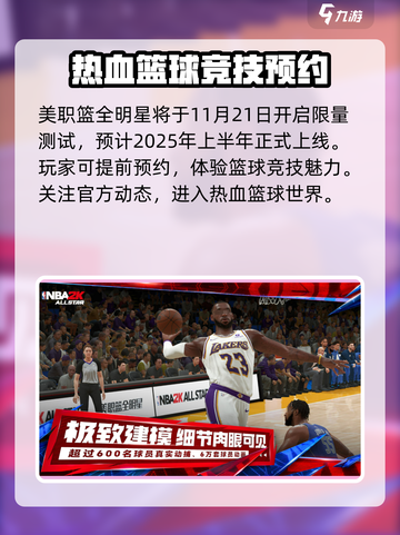 美职篮全明星公测时间介绍介绍截图2