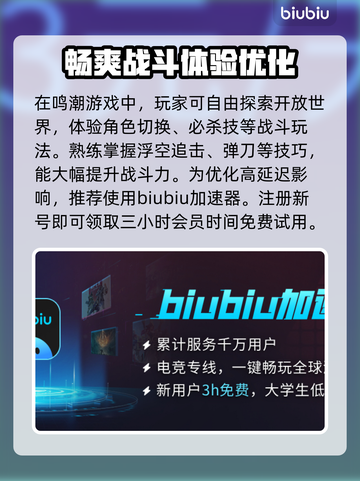 鸣潮⚡延迟高？这些技巧教你轻松降低延迟！截图3