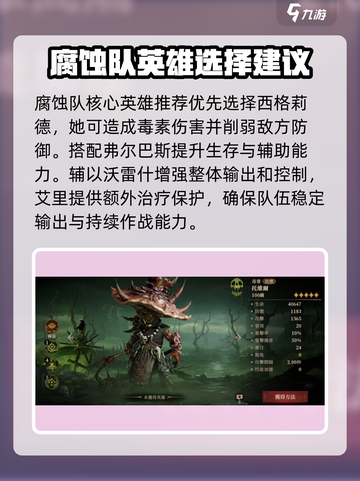 龙息神寂腐蚀阵容怎么玩介绍截图2