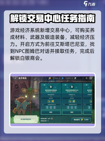 二之国交错世界🔥白银商会玩法全攻略🎉截图2