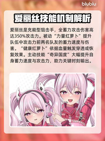 胜利女神:Nikke爱丽丝介绍来啦✨游戏新手必看！截图2