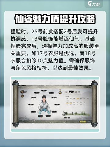 鬼谷八荒仙姿女捏脸教程介绍截图3