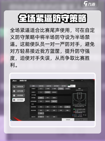 美职篮全明星防守策略有哪些介绍截图2