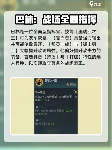 《指环王纷争》巴林强度曝光💥截图4