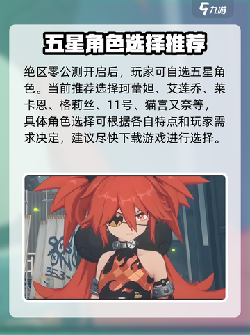 《绝区零》自选五星角色推荐🔥限时获取攻略！🎮💥截图2