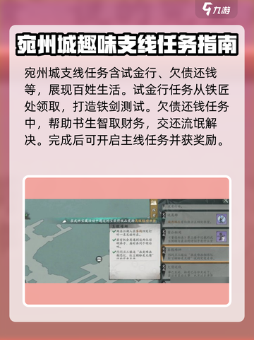 墨剑江湖🔥宛州任务全流程解析，必看❗截图2