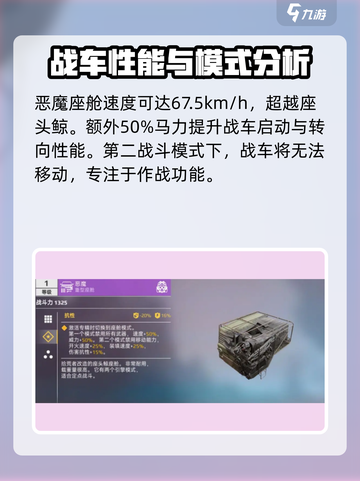 创世战车🔥恶魔座舱强度分析，玩家必看！截图3