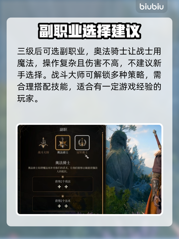 博德之门3🔥战士副职业最强选择攻略💎截图3