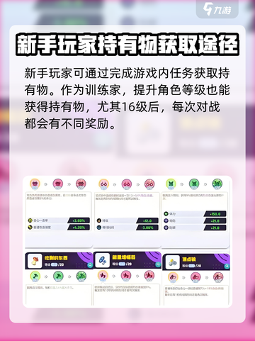 宝可梦大集结持有物获得途径分享介绍截图3