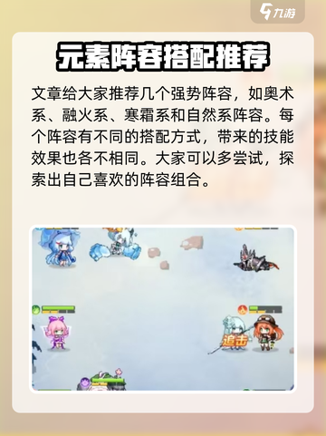 指尖像素城🔥最强阵容搭配推荐！💥截图2