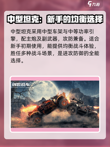 创世战车🔥新手必看！最强新手车推荐🎉截图3