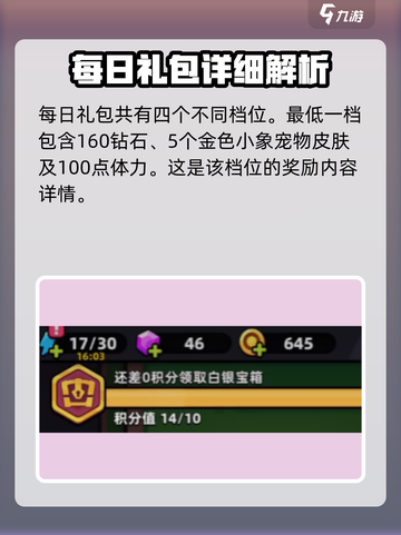 冒险者日记每日礼包有什么介绍截图2