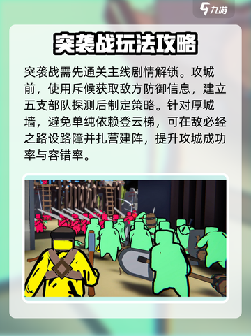 攻城模拟器突袭战🔥操作攻略，玩转游戏就靠它！截图2