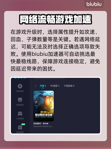 深岩银河🔥幸存者必备加速器推荐🎉截图2