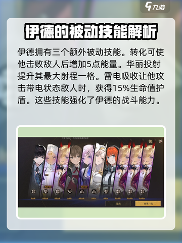 异象回声🔥伊德强度全解析！游戏党必看✨截图5