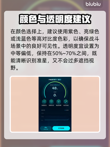 🎮无畏契约手游准星设置大揭秘！🎯超准射击技巧🔥截图4