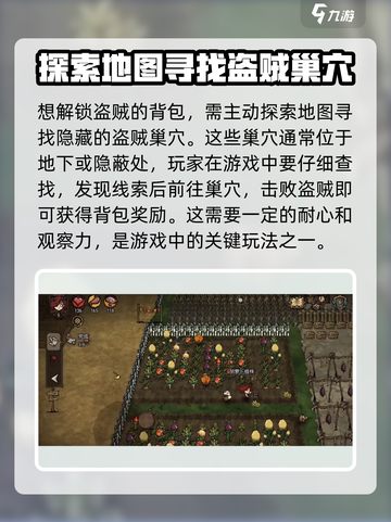 饥荒新家园盗贼的背包怎么解锁介绍截图3