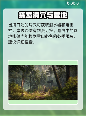 森林之子🔥超全地图资源位置详细图💡截图3