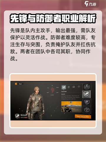 全境封锁曙光职业推荐介绍截图5