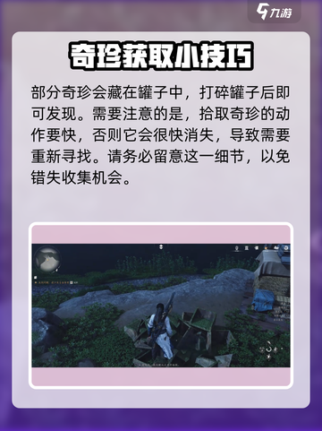 燕云十六声：奇珍系统大揭秘！🔥游戏党必看截图5
