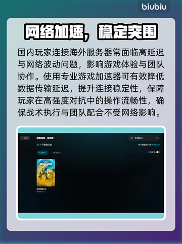 🔥《地狱潜兵2》加速器推荐！低延迟神器💥截图2