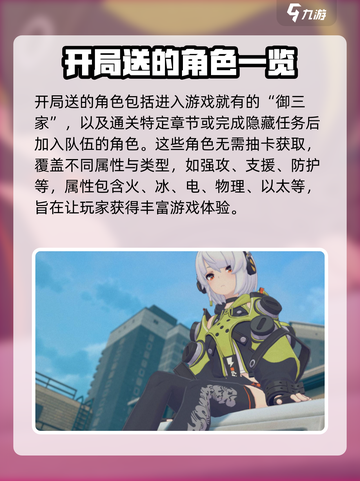 绝区零开局送什么角色介绍截图2