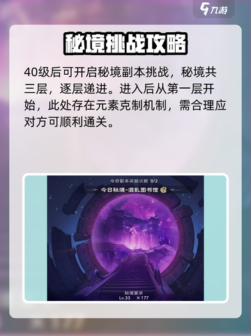 塔瑞斯世界秘境怎么打介绍截图2