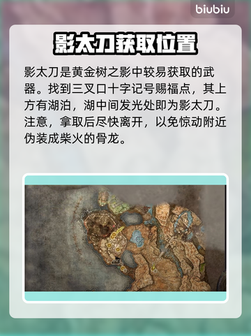 艾尔登法环⚡黄金树影太刀获取方法大公开！截图4