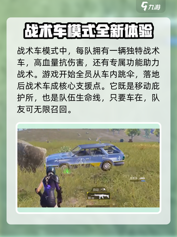 和平精英🔥战术车模式玩法大起底！开车作战超刺激🚗截图2