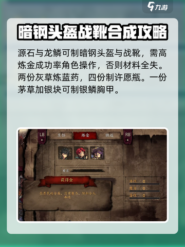 无名者屠龙炼金配方是什么介绍截图4
