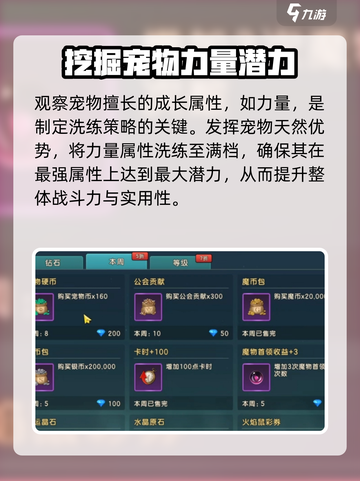 魔力宝贝复兴版🔥宠物洗练终极攻略来了！截图2
