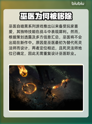 暗黑破坏神4：巫医确认登场！🔥🎮截图2