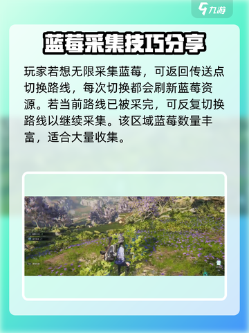 《七日世界》蓝莓采集点大曝光！🔥速来打卡最佳地点🎉截图3