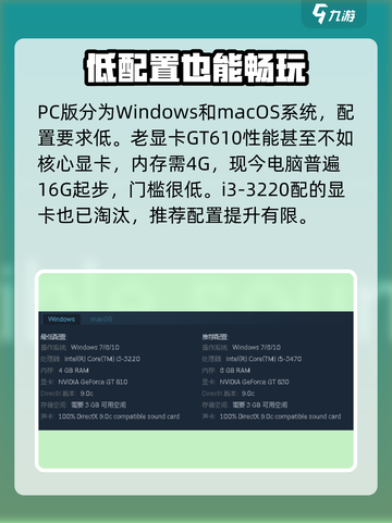 无处遁形全网公敌配置有什么需求介绍截图3