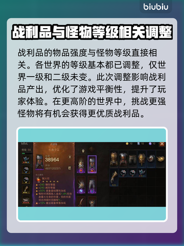 暗黑4第二赛季🔥世界等级战利品大揭秘！截图2