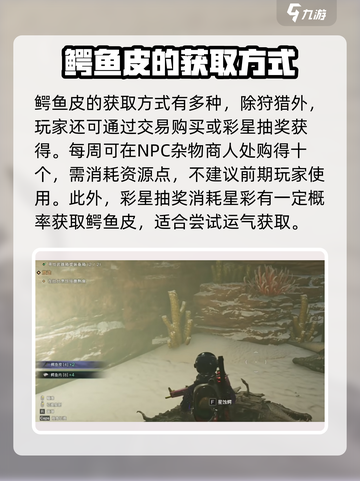 七日世界沙滩鳄鱼皮怎么获取介绍截图4