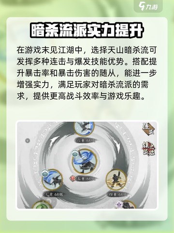 墨剑江湖🔥暗杀流派超详细搭配攻略分享！截图4