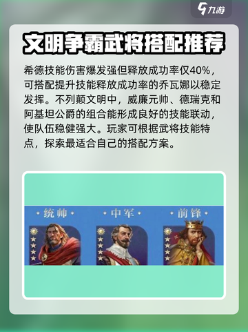 世界启元🔥武将搭配秘籍，一键搞定最强阵容！💥截图4