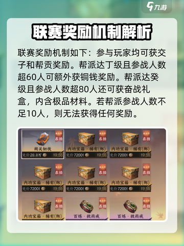逆水寒手游帮会联赛攻略介绍介绍截图3