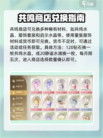 无限暖暖共鸣商店介绍介绍截图2