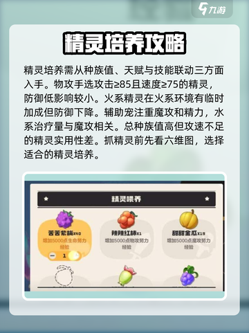 洛克王国世界精灵资质怎么提升介绍截图2