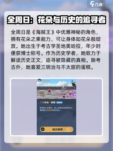 航海王壮志雄心罗宾怎么样介绍截图2