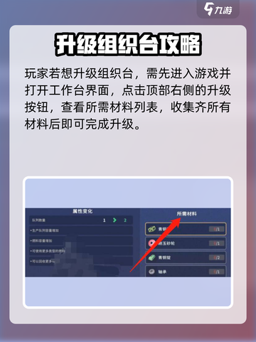 🎮《沙石镇时光》组织台升级攻略曝光！效率翻倍🔥截图2