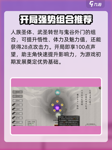 鬼谷八荒天赋最佳搭配指南介绍截图2
