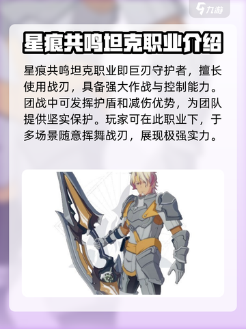 星痕共鸣🔥游戏坦克职业超强详解！🎮截图2