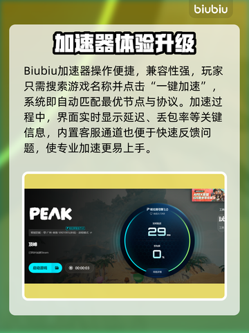 🔥Peak加速器哪个专业？游戏党必看！🎮截图4