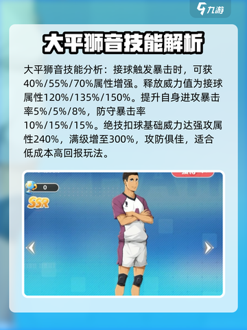 排球少年手游大平狮音怎么样介绍截图3