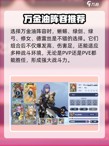 剑与骑士团🔥超强配队攻略，队伍编辑方案大揭秘！截图4