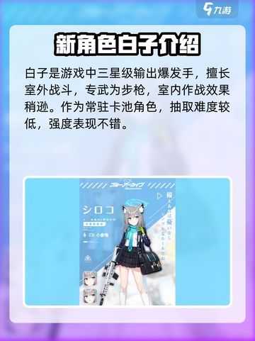 蔚蓝档案新角色介绍介绍截图2